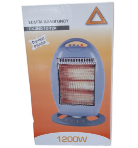 ΣΟΜΠΑ ΑΛΟΓΩΝΟΥ 1200W ΜΕ 3 ΒΑΘΜΙΔΕΣ ΘΕΡΜΑΝΣΗΣ 400-800-1200W (CX-QNQ-10-12)