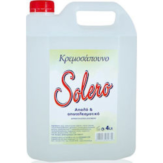 Κρεμοσάπουνα  Χεριών, Solero Με  Άρωμα  Καρύδας 4L