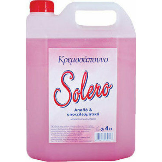 Κρεμοσάπουνα Χεριών, Solero Με  Άρωμα  λουλουδιών 4L