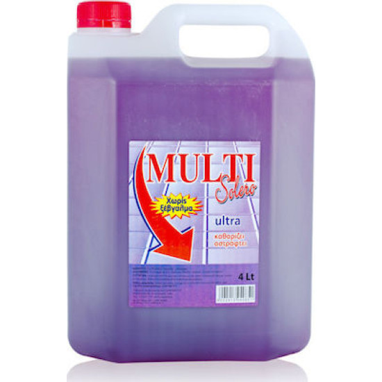 Υγρό Γενικού Καθαρισμού, Solero Multi, Λεβάντα 4L