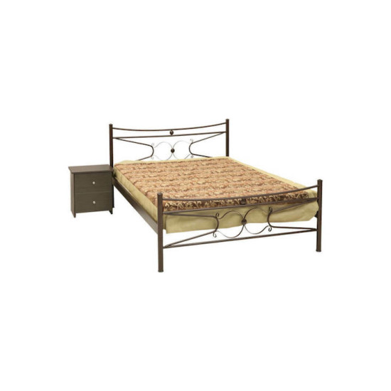 Πέταλο Κρεβάτι Μεταλλικό 90/110/140/150/160Χ190 ή 200cm