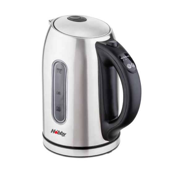 Βραστήρας HCK-40354 Hobby 1.7L 2200W Mαύρος/Inox