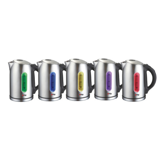 Βραστήρας HCK-40354 Hobby 1.7L 2200W Mαύρος/Inox