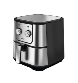 Φριτέζα Αέρος HAF-40399 Ηobby Μηχανική 5.5L 1800W Inox/Μαύρη