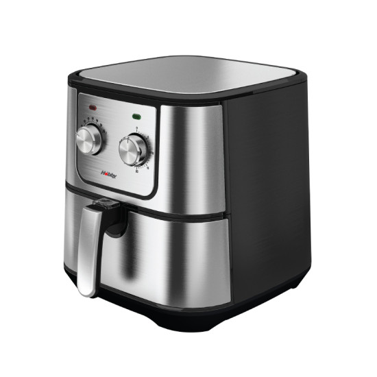 Φριτέζα Αέρος HAF-40399 Ηobby Μηχανική 5.5L 1800W Inox/Μαύρη