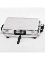 Ηλεκτρική ψησταριά BBQ inox ορθογώνια γίγας Νο20107