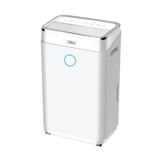 Αφυγραντήρας PRDH-45007 Primo 20L Ηλεκτρονικός R290 Με Χρωματική 'Ενδειξη Υγρασίας + Φίλτρο Διπλής Δράσης Λευκός