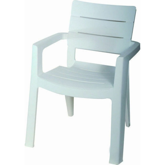 Πολυθρόνα ΝΕΦΕΛΗ ΛΕΥΚΗ 58x63,5x83εκ.