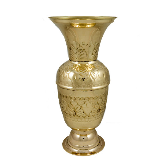 Βάζο μπρούτζινο σκαλιστό Ν 2.