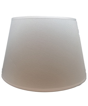 Καπέλο Για Φωτιστικό Υφασμάτινο Λευκό 38x23x28εκ Νο-18398