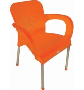 Καρέκλα ΜΕ ΜΠΡΑΤΣΟ ΠΟΡΤΟΚΑΛΙ
