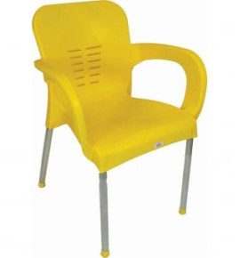 Καρέκλα ΜΕ ΜΠΡΑΤΣΟ ΚΙΤΡΙΝΗ