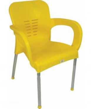 Καρέκλα ΜΕ ΜΠΡΑΤΣΟ ΚΙΤΡΙΝΗ