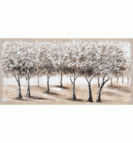 Πίνακας Σε Καμβά Δέντρα Μέσα Στη Φύση 60Χ120