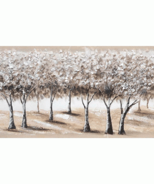 Πίνακας Σε Καμβά Δέντρα Μέσα Στη Φύση 60Χ120