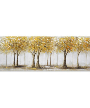 Πίνακας Σε Καμβά Δέντρα Φθινόπωρού 60x120x3εκ.