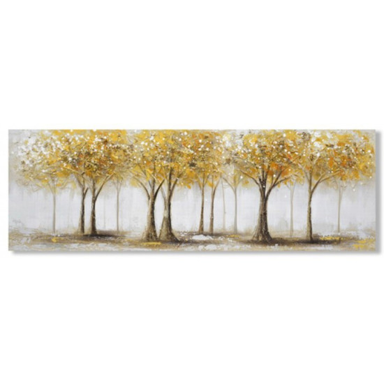Πίνακας Σε Καμβά Δέντρα Φθινόπωρού 60x120x3εκ.