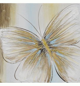 Πίνακας Σε Καμβά Πεταλούδες 40Χ40