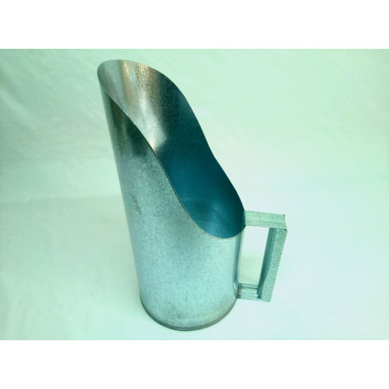 Σέσουλα Α διαστάσεις Φ160 Χ 35εκ από γαλβανισμένη λαμαρίνα