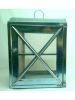 Φανάρι φαγητού γαλβανιζέ (Γ). Διαστάσεις:  35Χ29Χ22