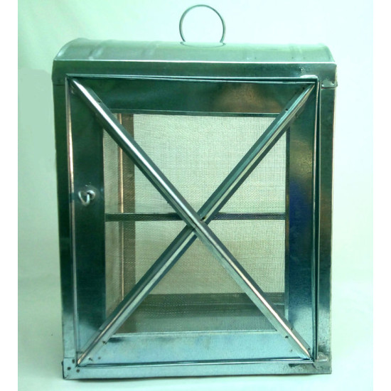 Φανάρι φαγητού γαλβανιζέ (Γ). Διαστάσεις:  35Χ29Χ22