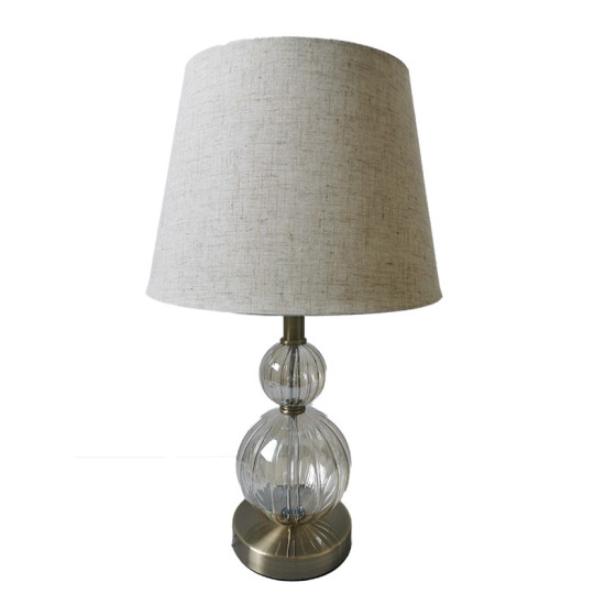 Φωτιστικό Επιτραπέζιο Μεταλλικό-Γυάλινο Νο- 33932