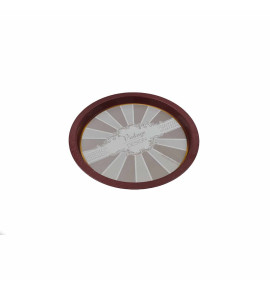 Δίσκος ΜΕΤΑΛΛΙΚΟΣ - 31,50cm / ΣΤΡΟΓΓΥΛΟΣ 24 τμχ/κιβ-25129