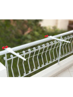 ΑΠΛΏΣΤΡΑ ΡΟΎΧΩΝ ΓΙΑ ΤΕΤΡΆΓΩΝΕΣ ΚΟΥΠΑΣΤΈΣ ΑΛΟΥΜΙΝΊΟΥ ΒΑΜΜΈΝΗ ΒΙΔΩΤΉ ΆΠΛΩΜΑ 11M ΑΝΤΟΧΉ 30KG ΕΛΛΆΔΟΣ ΔΙΑΣ 