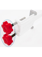 ΑΠΛΏΣΤΡΑ ΡΟΎΧΩΝ ΓΙΑ ΤΕΤΡΆΓΩΝΕΣ ΚΟΥΠΑΣΤΈΣ ΑΛΟΥΜΙΝΊΟΥ ΒΑΜΜΈΝΗ ΒΙΔΩΤΉ ΆΠΛΩΜΑ 11M ΑΝΤΟΧΉ 30KG ΕΛΛΆΔΟΣ ΔΙΑΣ 