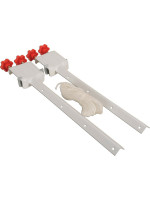 ΑΠΛΏΣΤΡΑ ΡΟΎΧΩΝ ΓΙΑ ΤΕΤΡΆΓΩΝΕΣ ΚΟΥΠΑΣΤΈΣ ΑΛΟΥΜΙΝΊΟΥ ΒΑΜΜΈΝΗ ΒΙΔΩΤΉ ΆΠΛΩΜΑ 11M ΑΝΤΟΧΉ 30KG ΕΛΛΆΔΟΣ ΔΙΑΣ 