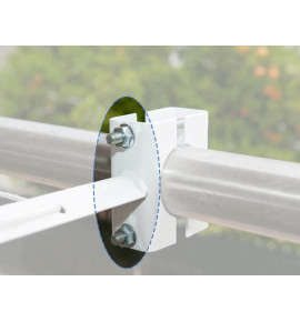 ΑΠΛΏΣΤΡΑ ΡΟΎΧΩΝ ΓΙΑ ΣΤΡΟΓΓΥΛΕΣ ΚΟΥΠΑΣΤΈΣ ΜΕΤΑΛΛΙΚΗ ΒΑΜΜΈΝΗ ΒΙΔΩΤΉ ΆΠΛΩΜΑ 11M ΑΝΤΟΧΉ 30KG ΕΛΛΆΔΟΣ (ΗΡΑ ΣΤΡΟΓΓΥΛΗ)