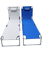 Ξαπλώστρες από ατσάλι Διαστάσεις:188Χ57Χ29 για την παραλία ,το κήπο & το camping LT-B0 13 - C-B