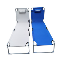 Ξαπλώστρες από ατσάλι Διαστάσεις:188Χ57Χ29 για την παραλία ,το κήπο & το camping LT-B0 13 - C-B