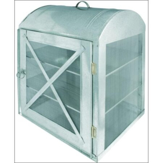 Φανάρι φαγητού γαλβανιζέ (Γ). Διαστάσεις:  35Χ29Χ22