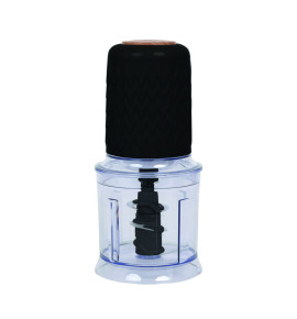 Πολυκόπτης PRFC-40478 Primo 3πλό Mαχαίρι 500W 700ml Μαύρο-Wooden