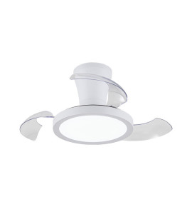 Ανεμιστήρας Οροφής PRCF-80683 Primo DC 26'' 65εκ. Με Τηλεχειριστήριο 1 Φως LED 3Φτερά Λευκός