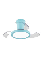 Ανεμιστήρας Οροφής PRCF-80685 Primo Kids Series DC 26'' 65εκ. Με Τηλεχειριστήριο 1 Φως LED 3Φτερά Μπλέ