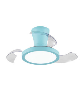 Ανεμιστήρας Οροφής PRCF-80685 Primo Kids Series DC 26'' 65εκ. Με Τηλεχειριστήριο 1 Φως LED 3Φτερά Μπλέ