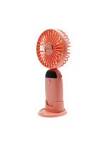 Ανεμιστήρας Mini PRMF-80694 Primo 3.5'' 9cm Ροζ Επαναφορτιζόμενος