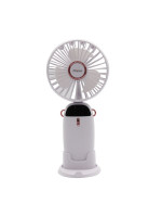 Ανεμιστήρας Mini PRMF-80695 Primo 3.5'' 9cm Λευκός Επαναφορτιζόμενος