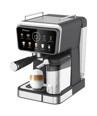 Μηχανή Espresso+Milk frother PREM-40532 Primo Hot & Cold 3σε1 20Bar Digital Μαύρη-Inox