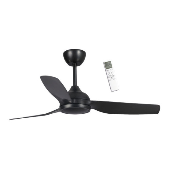 Ανεμιστήρας Οροφής PRCF-80730 PRIMO 52'' 132εκ. Με Τηλεχειριστήριο 3Φτερά IP66 Μαύρος