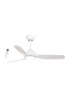 Ανεμιστήρας Οροφής PRCF-80727 PRIMO 52'' 132εκ. Με Τηλεχειριστήριο 1 Φως LED 3Φτερά IP66 με WiFi Λευκός