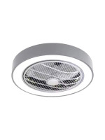 Ανεμιστήρας Οροφής PRCF-80670 Primo DC 19'' 48εκ. Με Τηλεχειριστήριο 1Φως LED Λευκός-Γκρι