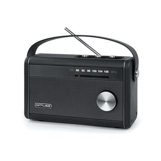 Ραδιόφωνο M-098BT MUSE Μπαταρίας-Ρεύματος με Bluetooth Μαύρο