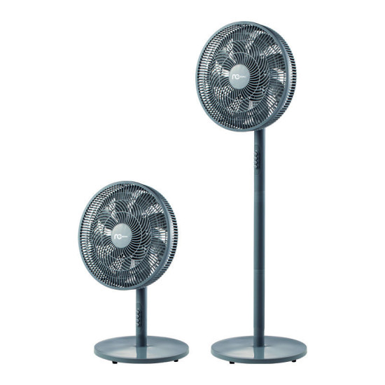 Ανεμιστήρας Ορθοστάτης  ΝSF-80699 Neotec 16'' 40εκ. 9Φτερά Γκρι 2 σε 1
