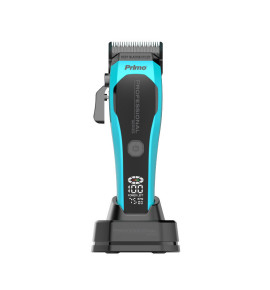 Κουρευτική μηχανή PRΗΤ-40564 PRIMO Επαναφ 180Μ Digital Μαύρη/Τυρκουάζ