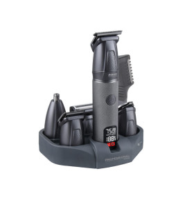 Σετ ανδρικής περιποίησης PRMG-40568 PRIMO 15σε1 Επαναφ 150M Digital IPX6 Ανθρακί