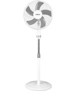 Ανεμιστήρας Ορθοστάτης PRSF-80446 Primo 16'' 40εκ. Λευκό - Γκρι