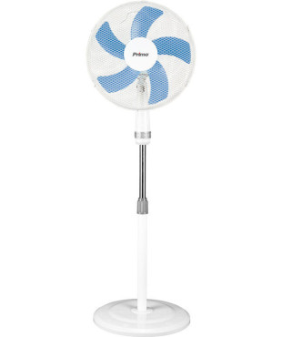 Ανεμιστήρας Ορθοστάτης PRSF-80447 Primo 16'' 40εκ. Λευκό - Μπλε